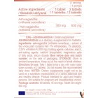 William Bonac THE CORE SERIES ASHWAGANDHA 90 таблетки / 45 дози